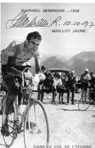 Livre RAPHAEL GEMIANI - Cyclisme / Tour De France / Chasse - État Moyen